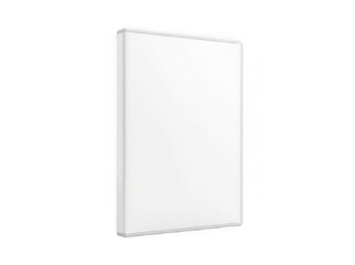 Fototapeta premium Blank white dvd or bluray case isolated on transparent background