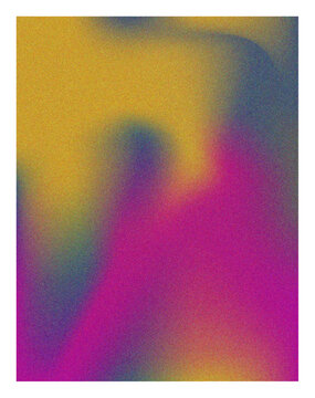 Abstract Colorful Gradient Background with Soft Yellow Pink Purple and Blue Blurred Shapes