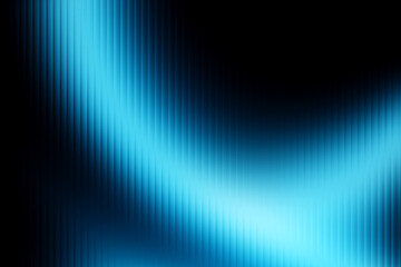 Obraz premium Abstract Blue Fractal Glass Gradient Background with Vertical White Light Highlights, Dark Modern Texture and Dynamic Energy for Technology, Digital Design, Wallpaper and Creative Projects