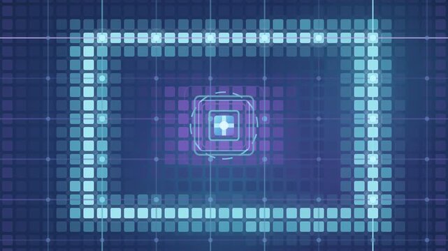 Modular lattice matrix activating security core seamless loop