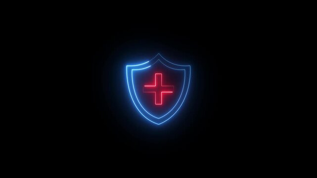 Bold plus symbol peeks through torn white paper, a statement of positivity and addition. Motion graphics of plus icon concept.4k motion video..