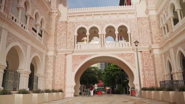 Sultan abdul samad building historic architecture in kuala lumpur