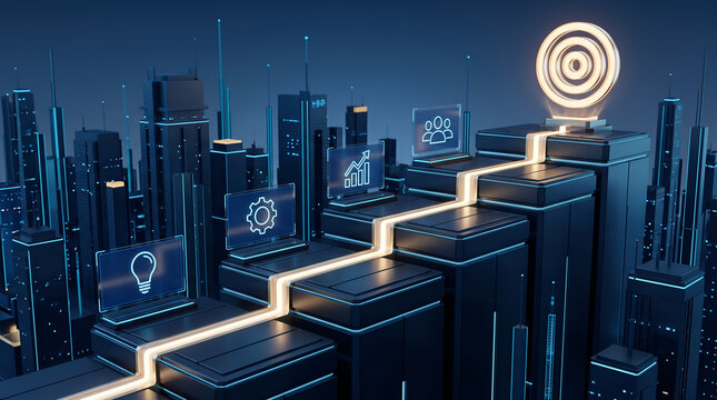 Data-driven success benchmarking process in digital transformation city for b2b saas growth pipeline