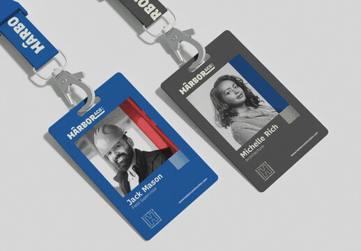 ID Badge Mockup