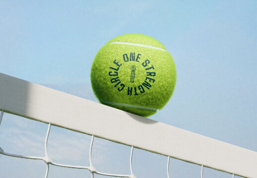 Tennis Ball Mockup
