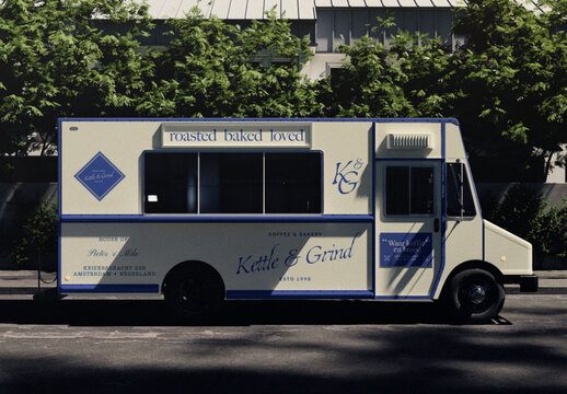 Food Truck Mockup