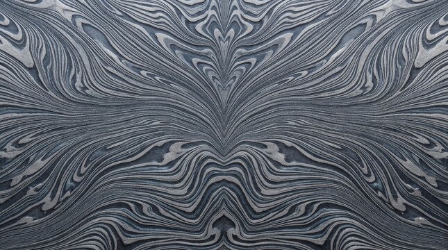 Abstract Damascus Steel Pattern Texture Background