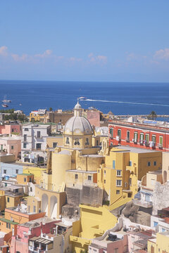 Procida, 2026 Marina di Corricella, vista da Terra Murata