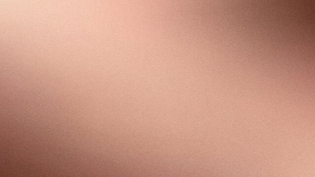 Rose gold metallic texture with diagonal light gradient effect for high end luxury background and premium branding presentation.