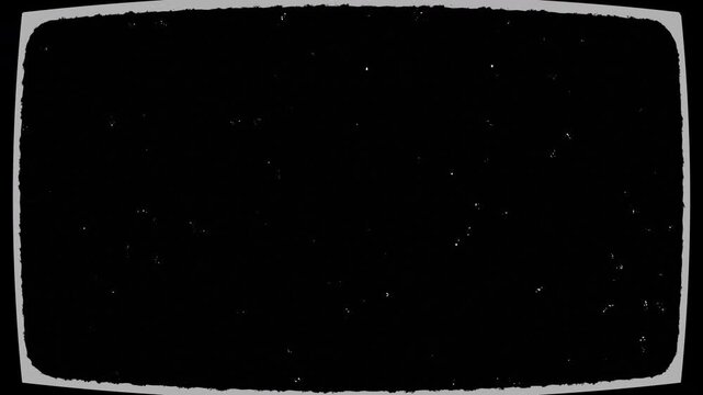 4K Vintage 8mm Film Frame Overlay with Natural Dust, Fine Grain, Soft Scratches and Flickering Texture for Retro Cinematic Video Editing