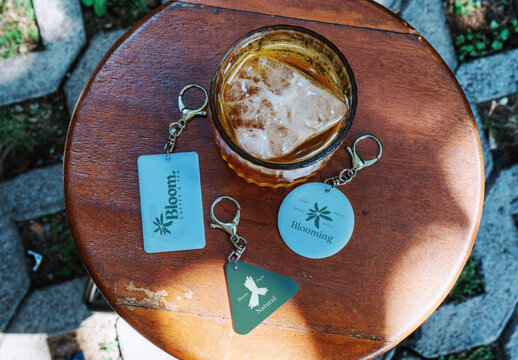 Keychain Mockup
