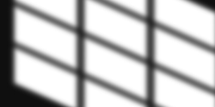 Organic drop diagonal shadow on a white wall, overlay effect for photo, mock-ups, posters, stationary, wall art, design presentation