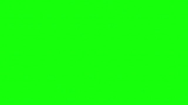 Vibrant Solid Green Screen Background for Professional Video Chroma Key Effects