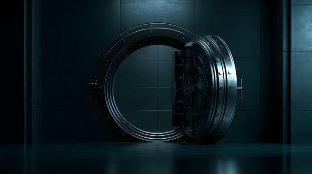 Minimal Bank Vault Door Concept