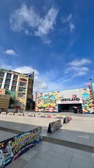 Colorful Entrance of Legoland Malaysia Resort Theme Park Under a Blue Sky © MuhammadIhlalFauqi