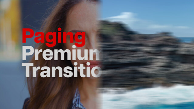 Premium Transitions Paging 12 Variations &ndash; Page Turn Transitions, Paper Flip Effects, Smooth Page Wipes and Dynamic Book Style Reveals for Professional Video Editing and Motion Graphics