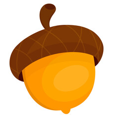 Acorn with Brown Cap © Oksana