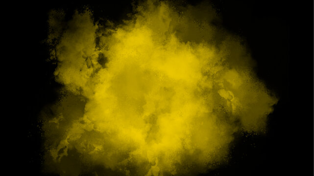 Yellow  powder background