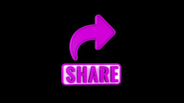 Share Sign - with Alpha