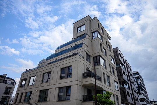 residential building in the city