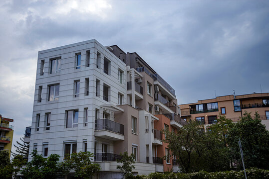 residential building in the city