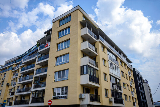 residential building in the city