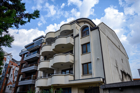 residential building in the city