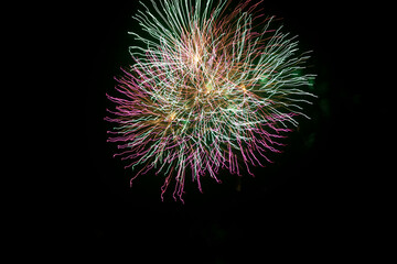 Fototapeta premium Fuegos artificiales