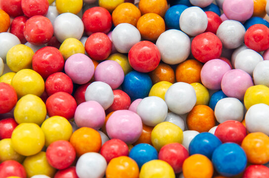 mix color candy background texture