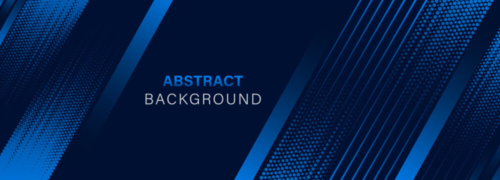 Abstract Dark Blue Diagonal Lines Background Vector with Dynamic Glowing Speed Lines Texture for Modern Tech Banner, Corporate Business Presentation, Futuristic Cyber Web Cover