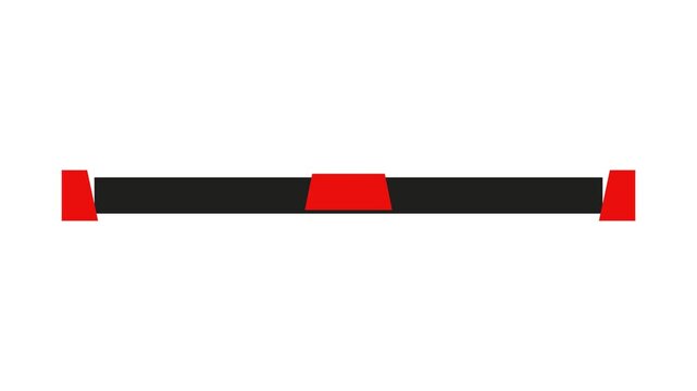 Modern Red and Black Minimalist News Lower Third Banner Graphics for Overlay and Broadcast Reporting