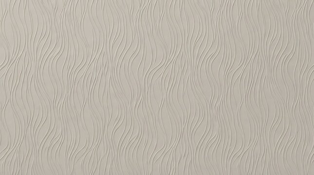 Minimalist beige wavy texture background with embossed lines