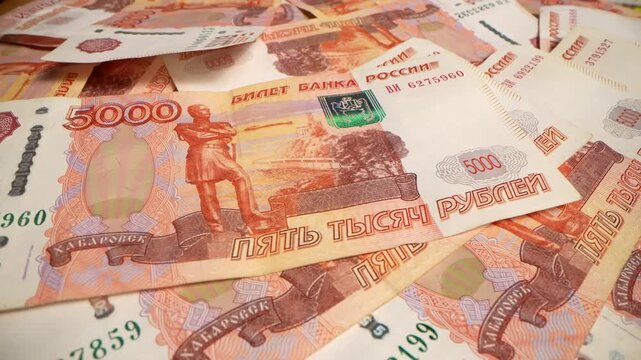 Russian money is on fire