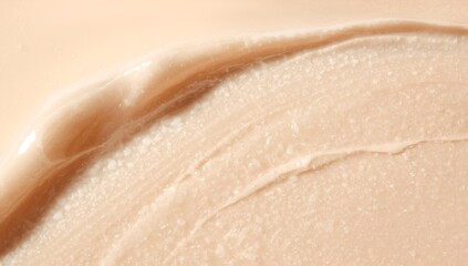 Fototapeta premium Creamy Beige Texture Close Up