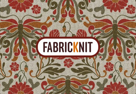 Fabric Knit Effect For Poster And Social Media Design