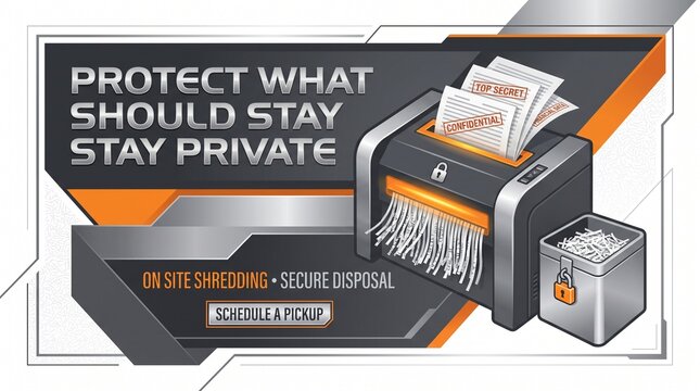 Paper shredder destroys confidential documents for office security.