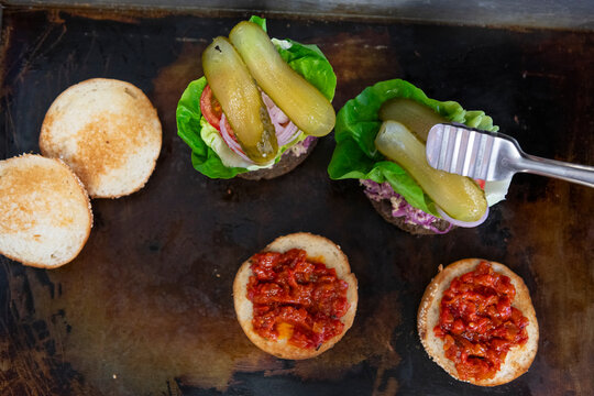 Deliciously Crafted Sliders Ready for a Tasty Gathering Experience