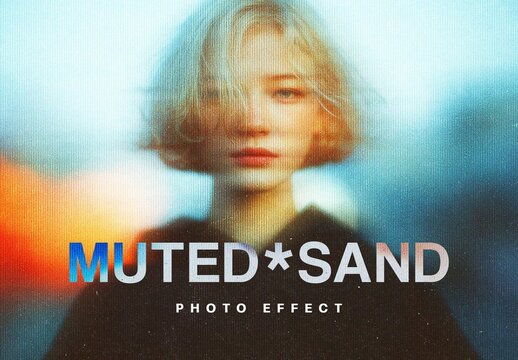 Muted Sand Effect For Poster And Social Media Design