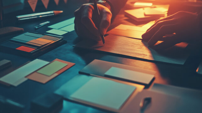 Crafting Design Concepts with Materials and Blueprints