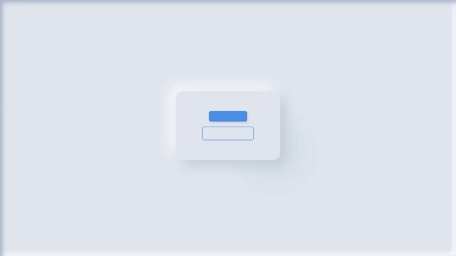 Minimalist Text Label Motion Graphic with Color Box Accent