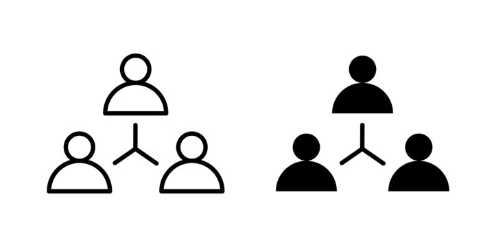 Third Party icon represents an external person, organization, or service involved between two primary parties in a process or transaction.