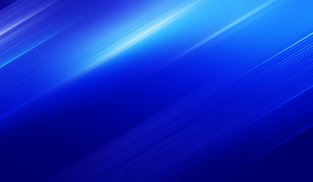 Glowing blue diagonal lines represent fast digital data