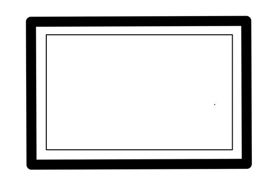 Wall frem vector 