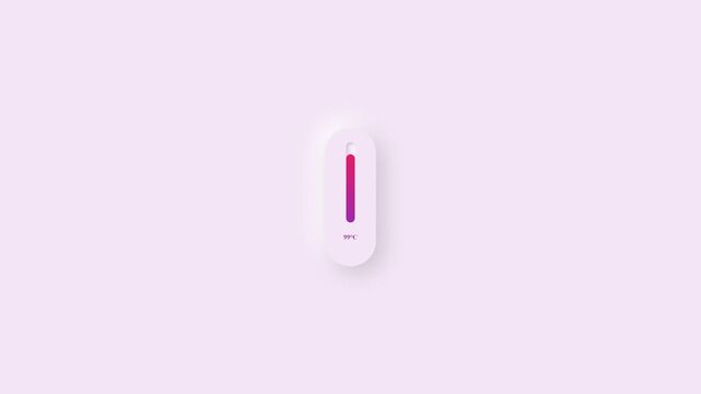 Thermometer Temperature VIdeo Motion Graphic