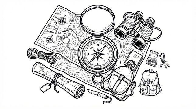 Compass and Travel Accessories 
