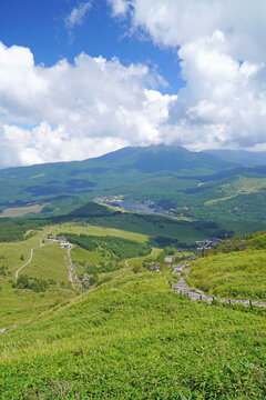 車山山頂からの眺め