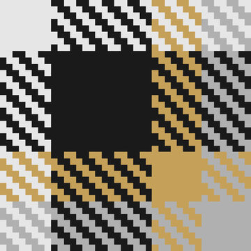 Luxury Herringbone Twill 2x2 Seamless Tartan Plaid Pattern