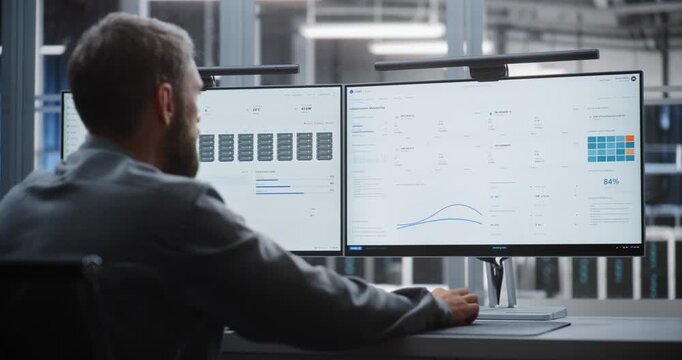 Professional IT Engineer Manages Critical Overheating Incident Across Large Server Facility, Using Live System Data to Restore Stability and Maintain Reliable Digital Infrastructure Operations.