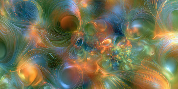 The Colors That Flow In Fluid Harmony As Swirling Shapes Drift Through Bright Gradients And Soft Motion, ai generated