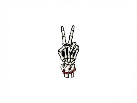 skeleton hand